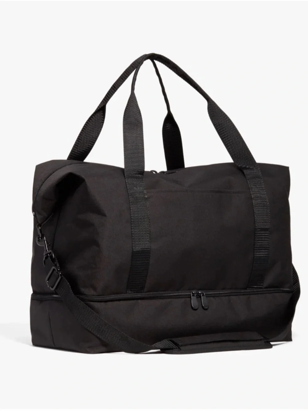 Catalina Deluxe Small Weekender Duffel Bag Black NWT – NJOY Logo
